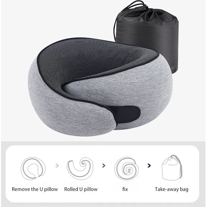 NECKORA – Coussin de Voyage Ergonomique | Maintien Parfait de la Nuque